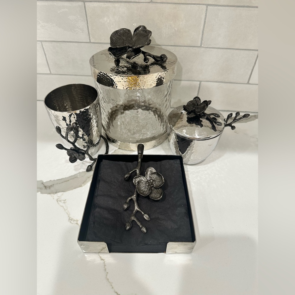 Michael aram black orchid bundle set